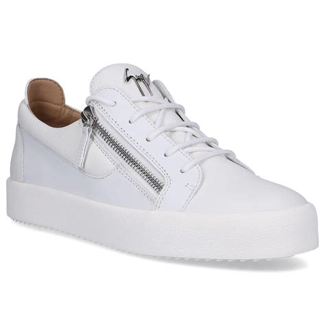 giuseppe zanotti white sneakers